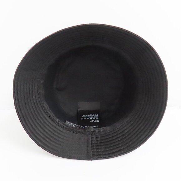 Prada Re-nylon Bucket Hat Black Studded Logo 2 Hc137 2 D0 S M Size main image 7